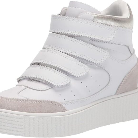Steven New York Shoes - STEVEN by Steve Madden Women's Chevvie Sneaker, White Multi, 8